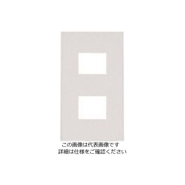 パナソニック Panasonic コスモシリーズコンセント簡易耐火プレート WTF8702W 1セット(10個) 159-5597（直送品）