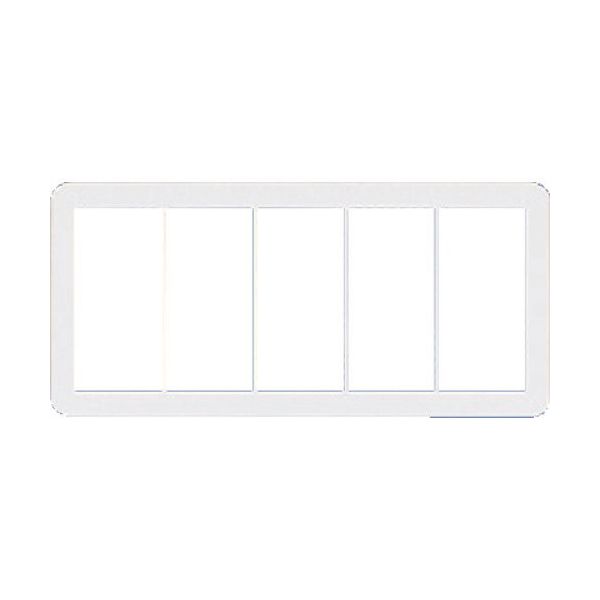 パナソニック Panasonic ワイド21プレート5レン WTC7105W 1個 157-3519（直送品）