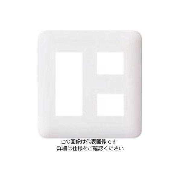 パナソニック Panasonic ワイド21コンセントP5コ用(3+2) WTF7005W 1セット(10個) 159-7208（直送品）