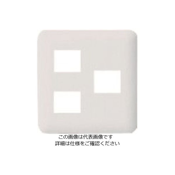 パナソニック Panasonic ワイド21コンP簡易耐火3コ用(2+1) WTF7773W 1セット(10個) 159-2411（直送品）