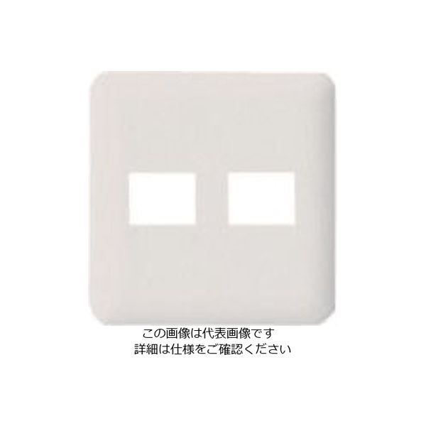 パナソニック Panasonic ワイド21コンP簡易耐火2コ用(1+1) WTF7772W 1セット(10個) 157-5195（直送品）