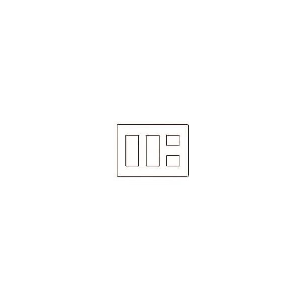 パナソニック Panasonic ワイド新金属コンP2型8コ用(3+3+2 WTF9208 1個 157-6765（直送品）