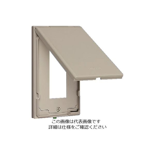 パナソニック Panasonic ワイド21防滴プレートコンセント3コ用 WTF7903 1セット(5個) 159-7158（直送品）