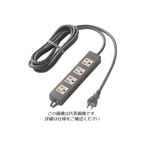 パナソニック Panasonic OAタップ(接地15A形)(3Mコード) WCH2334B 1個 157-5271（直送品）