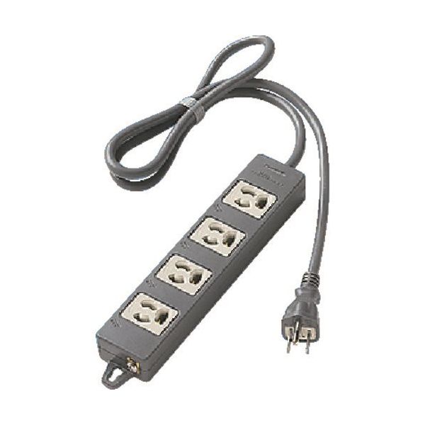 パナソニック Panasonic OAタップ(接地15A抜け止め形)(4コ WCH2414B 1個 157-8469（直送品）