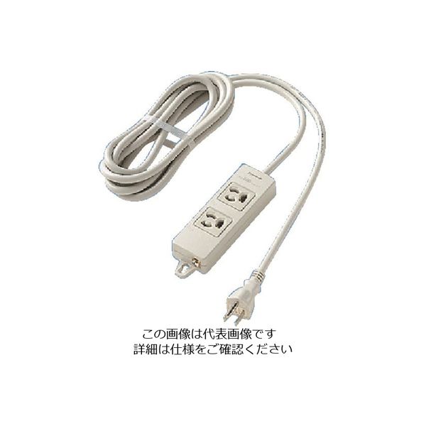 パナソニック Panasonic OAタップ(接地15A抜け止め形)(2コ WCH2432H 1個 159-7270（直送品）