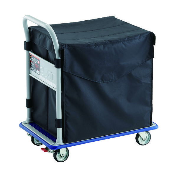 TRUSCO プレス製台車 ドンキーカート 固定式 CHBハンドトラックボックス付 ストッパー付 740×480 108NS-CHB 1台（直送品）