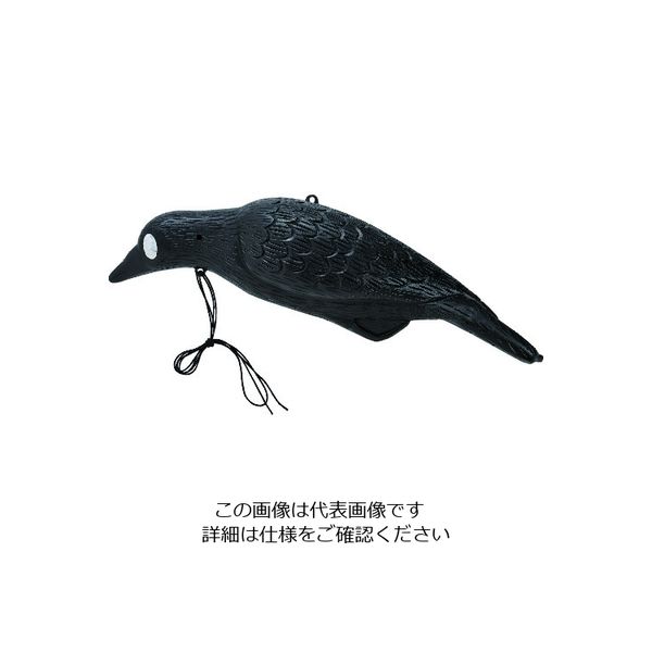 トラスコ中山 TRUSCO 防鳥用 にせカラス 全長490mm NCRS 1個 195