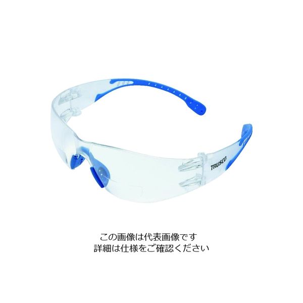 トラスコ中山 TRUSCO 超軽量保護めがね19g ルーペ付きレンズ(+2.0) 収納袋付 SLPGL2.0 1個 207-2778（直送品）