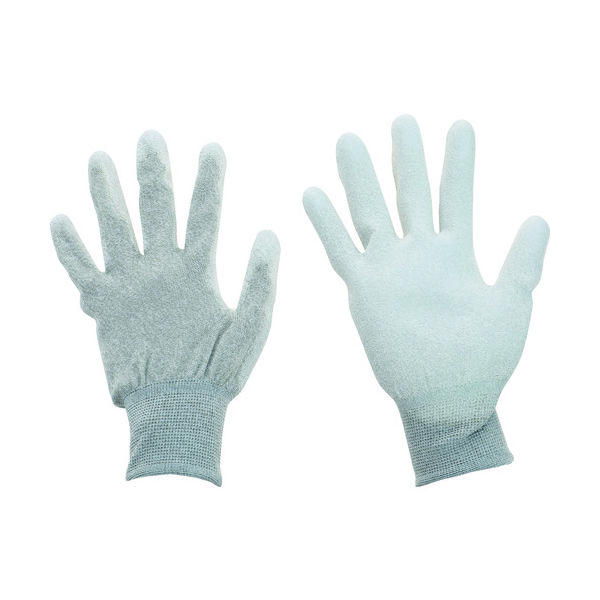 トラスコ中山 TRUSCO 静電気対策・銅繊維入ESD手袋 手のひらコートタイプ Lサイズ ESD-GPCL 1双 206-5326（直送品）