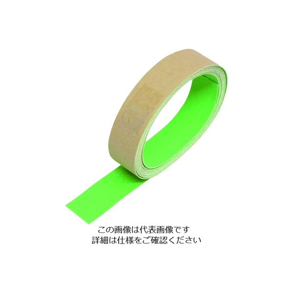 トラスコ中山 TRUSCO 蛍光ノンスリップテープ 屋外用 25mmX10m 緑 TKNS-2510 GN 1巻 207-2866（直送品）