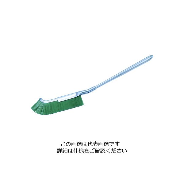 トラスコ中山 TRUSCO HACCP対応J型ブラシ ハードタイプ グリーン TJNBH-GN 1本 206-8501（直送品）