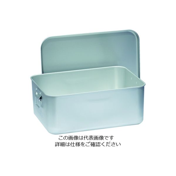 トラスコ中山 TRUSCO アルミ大型容器 蓋付 445X285X233 ABK-4452 1個 207-2019（直送品）