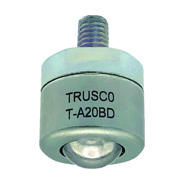 トラスコ中山 TRUSCO ボールキャスター切削加工品 下向き T-A20BD 1個 207-4470（直送品）