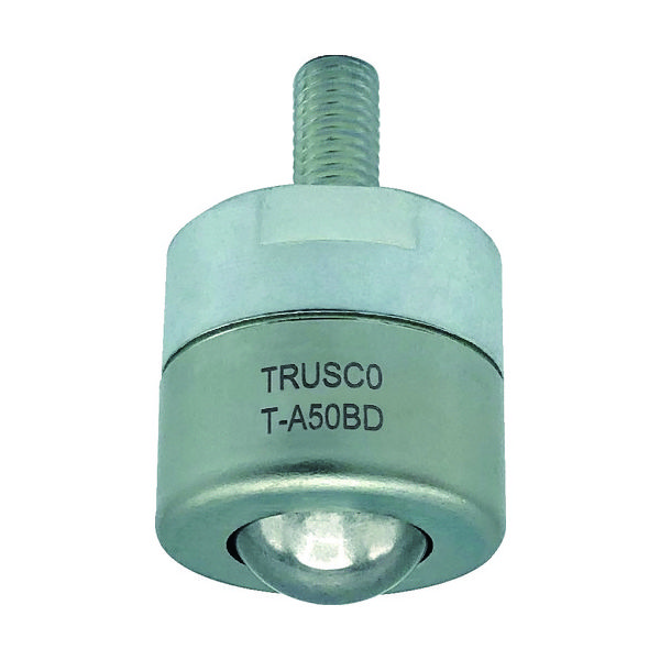 トラスコ中山 TRUSCO ボールキャスター切削加工品 下向き T-A50BD 1個 207-4471（直送品）