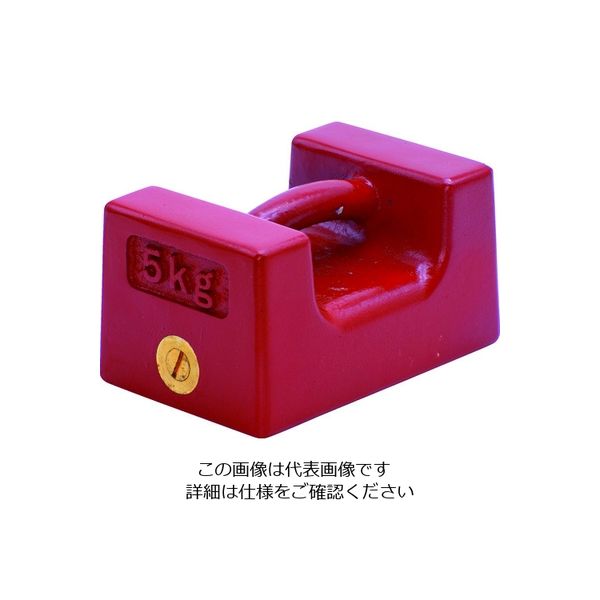 トラスコ中山 TRUSCO M1級 鋳鉄製枕型分銅 5kg M1RW-5KG 1個 207-3023（直送品）