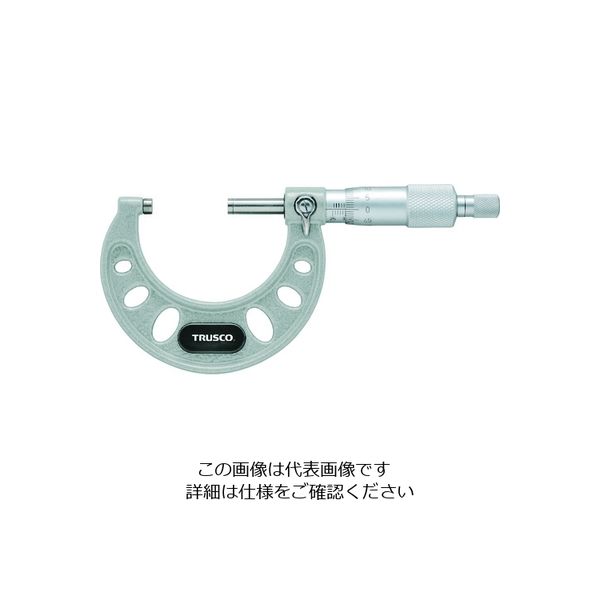 トラスコ中山 TRUSCO 標準外側マイクロメータ 測定範囲25~50mm TMC-2550 1個 207-4356（直送品）