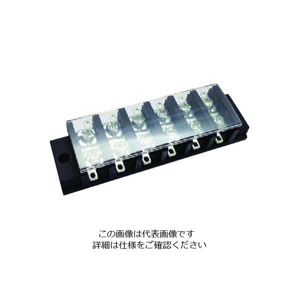 トラスコ中山 TRUSCO 中継端子台 300V 15A 3P TOTB-542N-3P-C 1個 207-5751（直送品）