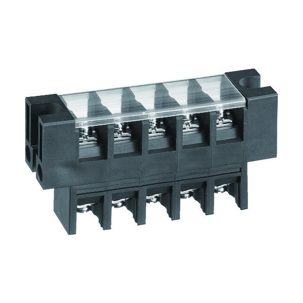 トラスコ中山 TRUSCO 貫通端子台 600V 50A 2P TOTB-330N-2P-FB 1個 207-5656（直送品）