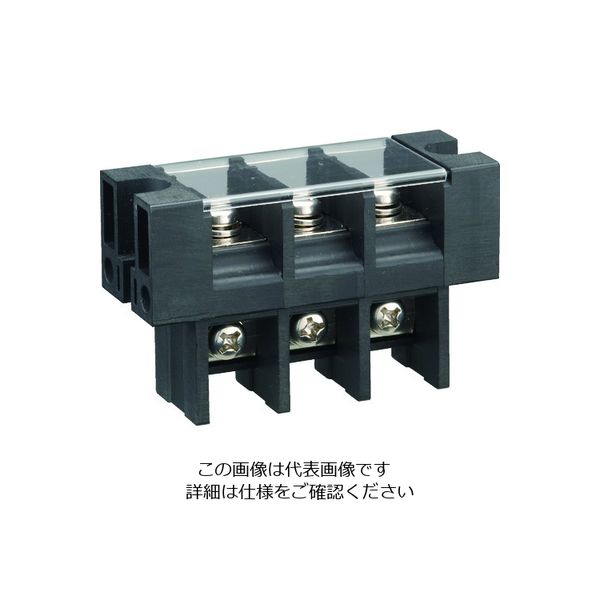 トラスコ中山 TRUSCO 貫通端子台 600V 120A 2P TOTB-593-2P 1個 207-5666（直送品）