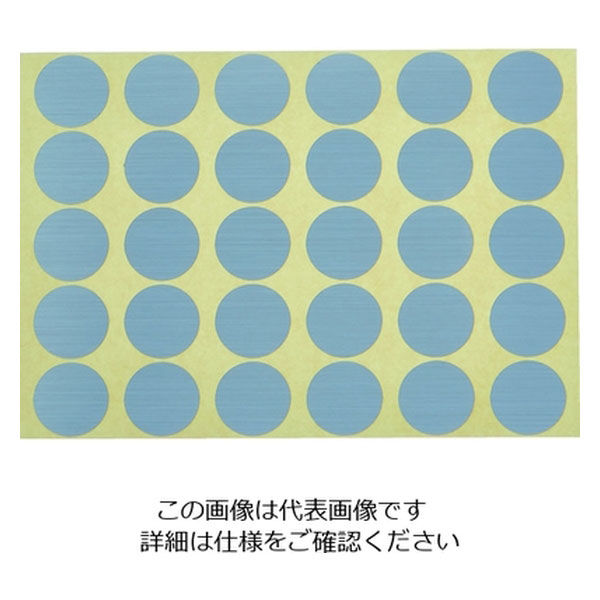 トラスコ中山 ＴＲＵＳＣＯ　衝突防止シール　丸型２０Φ　ヘアライン銀艶　６０枚入 ACR20-60-SV 1袋(60枚) 207-2944