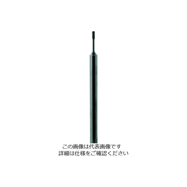 トラスコ中山 TRUSCO 超硬電着CBNバー Φ0.8 #325 TWC-R008F 1本 206-7384（直送品）