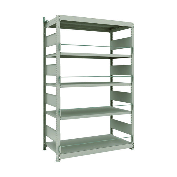 TRUSCO スチールラック 災害備蓄ラック M1.5型 1160X595X1800 5段単体 M1.5-DS6465 1台(1個)（直送品）