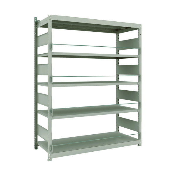 TRUSCO スチールラック 災害備蓄ラック M1.5型 1460X595X1800 5段単体 M1.5-DS6565 1台(1個)（直送品）