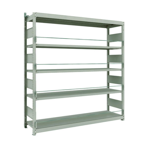 TRUSCO スチールラック 災害備蓄ラック M1.5型 1760X445X1800 5段単体 M1.5-DS6645 1台(1個)（直送品）