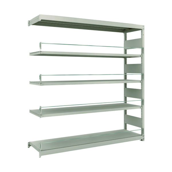 TRUSCO M1.5型軽中量棚 災害備蓄用 1760 5段連結