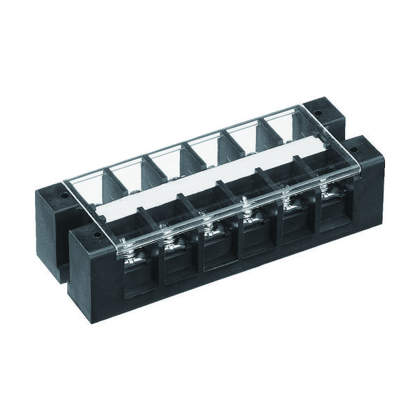 トラスコ中山 TRUSCO 中継端子台 600V 35A 2P TOTB-240-2P-FB 1個 207-5745（直送品）