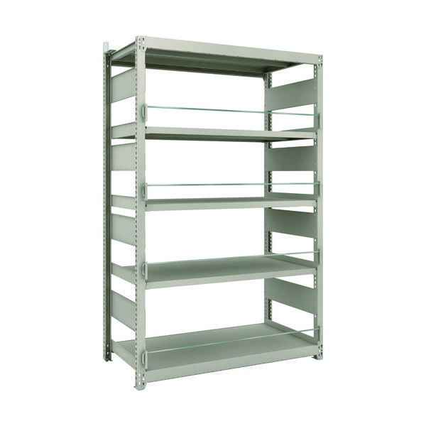 TRUSCO 災害備蓄ラック スチールラック M2型 W1160×D600×H1800 5段 単体 M2-DS6465 1台(1個)（直送品）