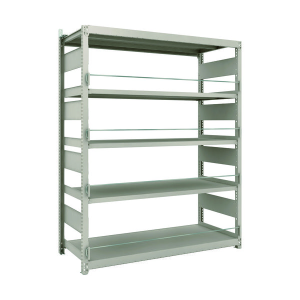 TRUSCO 災害備蓄ラック スチールラック M2型 W1460×D600×H1800 5段 単体 M2-DS6565 1台(1個)（直送品）