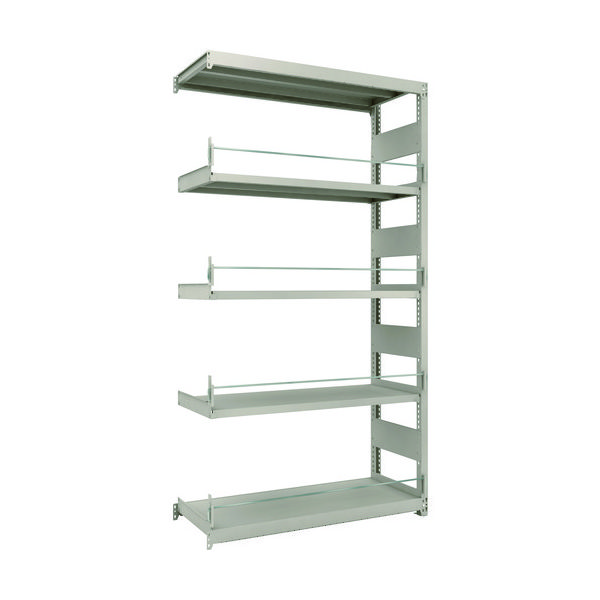 TRUSCO 災害備蓄ラック スチールラック M2型 W1160×D450×H2100 5段 連結 M2-DS7445B 1台(1個)（直送品）