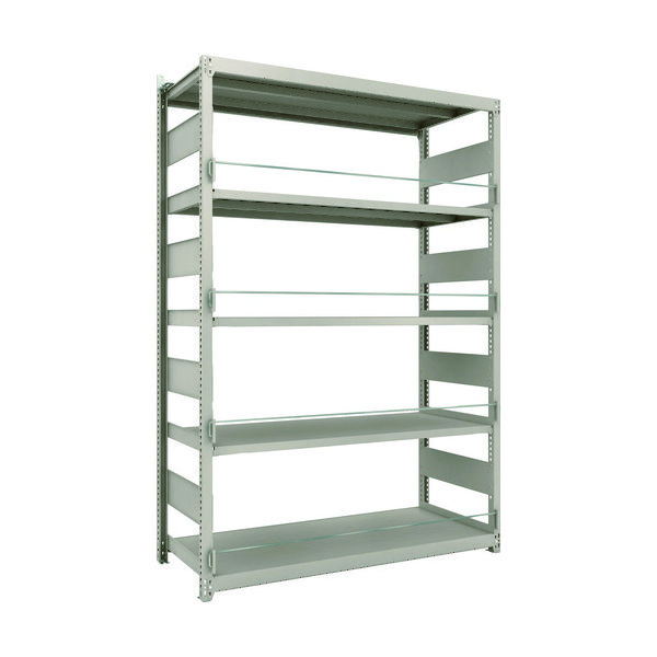 TRUSCO 災害備蓄ラック スチールラック M2型 W1460×D600×H2100 5段 単体 M2-DS7565 1台(1個)（直送品）