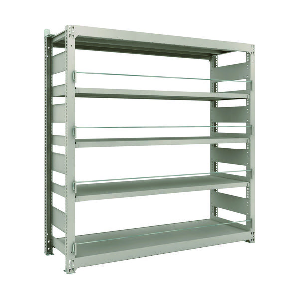 TRUSCO 災害備蓄ラック スチールラック M3型 W1800×D571×H1800 5段 単体 M3-DS6665 1台(1個)（直送品）