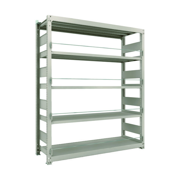 TRUSCO 災害備蓄ラック スチールラック M3型 W1800×D571×H2100 5段 単体 M3-DS7665 1台(1個)（直送品）