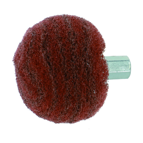 トラスコ中山 TRUSCO 曲面軸付ナイロンホイール Φ50 #240(1個入) TRNJ50-240-1P 1個 207-2332（直送品）