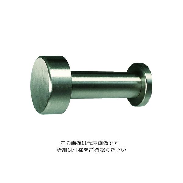 トラスコ中山 TRUSCO I型真鍮フック 50mm ホワイトブロンズ IBF50-WB 1個 206-7044（直送品）