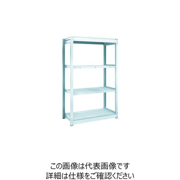 トラスコ中山 TRUSCO TUG型軽量棚100kg単体 940X474XH1500 4段 TUG100-53S-4 1台(1個)（直送品）