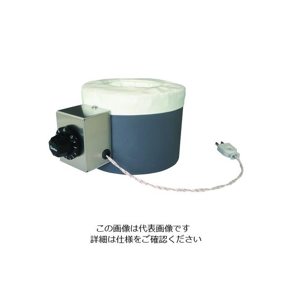 トラスコ中山 TRUSCO マントルヒーター 丸底フラスコ用温調器付き 400W 1000CC MHSC-400W1000 1個（直送品）