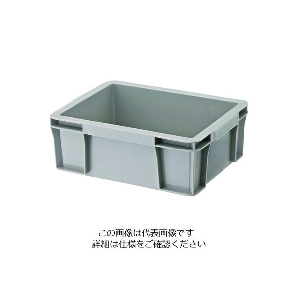トラスコ中山 TRUSCO THC型コンテナ 有効内寸246×165×96 グレー THC-04B-GY 1個 207-4029（直送品）