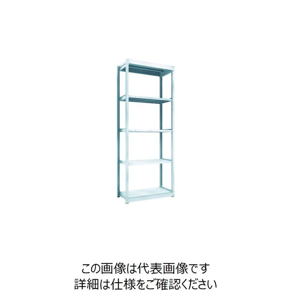 トラスコ中山 TRUSCO TUG型軽量棚100kg単体 940X474XH2400 5段 TUG100-83S-5 1台(1個)（直送品）