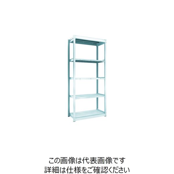 トラスコ中山 TRUSCO TUG型軽量棚100kg単体 940X474XH2100 5段 TUG100-73S-5 1台(1個)（直送品）