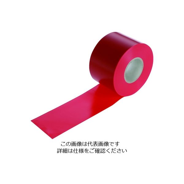 トラスコ中山 TRUSCO 脱鉛タイプビニールテープ 50mmX20m 4巻入り 赤 GJ215020-R 1パック(4巻)（直送品）