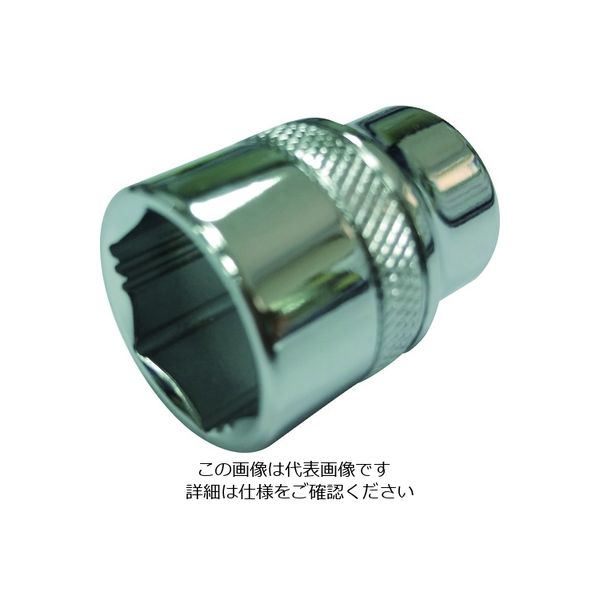 トラスコ中山 TRUSCO SPソケット 6角タイプ 差込角9.5 対辺15MM TSSP3-15S 1個 207-6063（直送品）