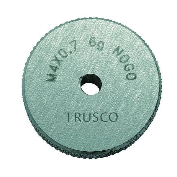 トラスコ中山 TRUSCO ねじ用リングゲージ 止まり 6g M12×1.75 TRNGO6G-M12X1.75 1個 207-7262（直送品）