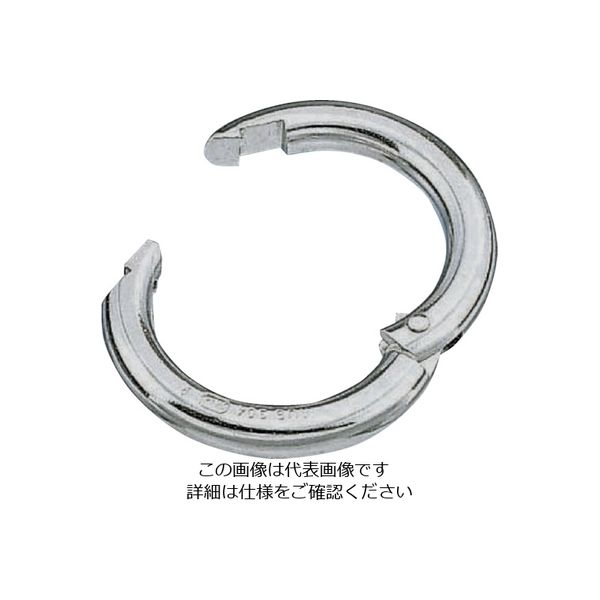トラスコ中山 TRUSCO ステンレス チェーンキャッチ 線径3mm 内径16mm 1個入 TCK-3 1袋(1個) 208-1047（直送品）