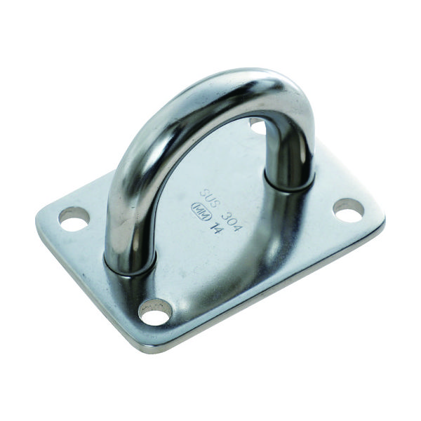 トラスコ中山 TRUSCO アイプレート ステンレス製 14mm 1個入 TIP-14 1個 208-1050（直送品）