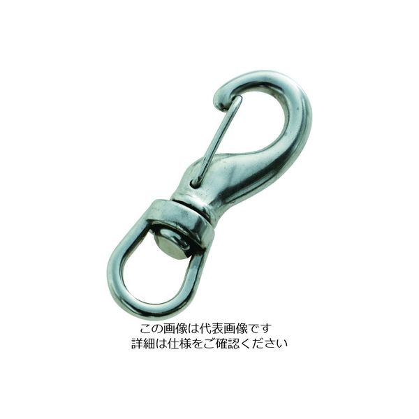 トラスコ中山 TRUSCO マガタマスイベル ステンレス製 線径Φ3X開口5mm 1個入 TMS-0 1個 208-0158（直送品）